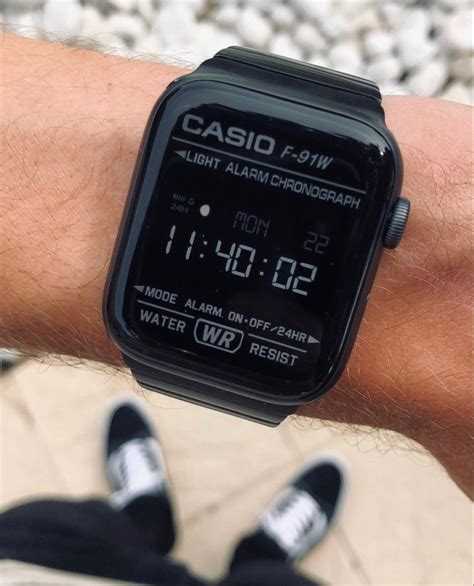 Apple Watch series 5 Casio Циферблаты