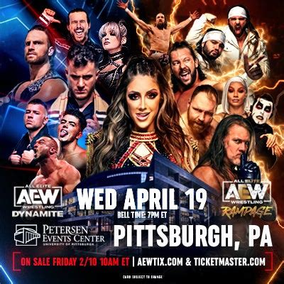 AEW Dynamite Rampage Petersen Events Center