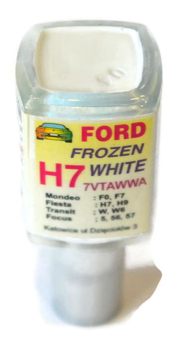 Ford Frozen White H Lakier Zaprawka Do Rys Ara Ml Frozen H Ford Za