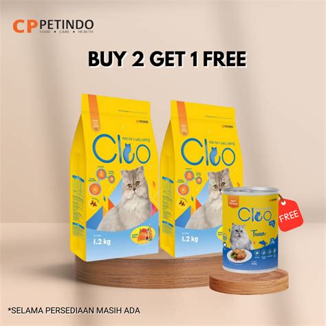 Jual Cppetindo Cleo Seafood Adult Cat Food Kg Shopee Indonesia