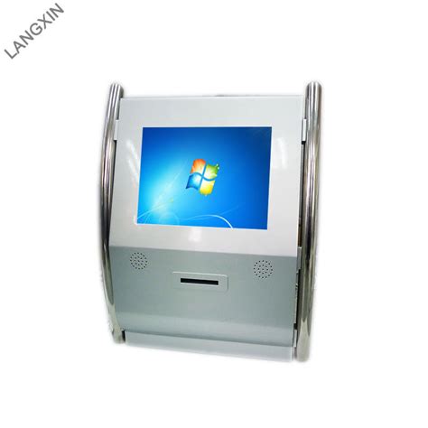 19 Inch Infrared Touch Screen Wall Mount Kiosk With Receipt Printer