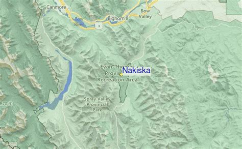 Nakiska Ski Resort Guide, Location Map & Nakiska ski holiday accommodation