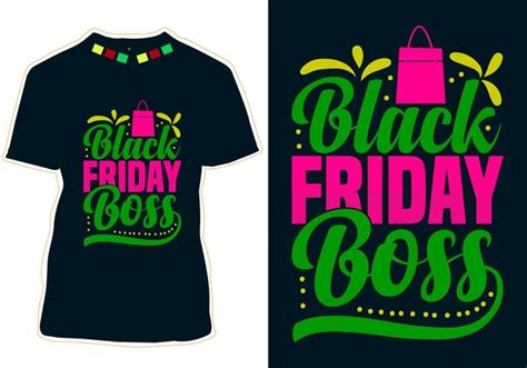 Premium Vector Black Friday T Shirt Design Vector