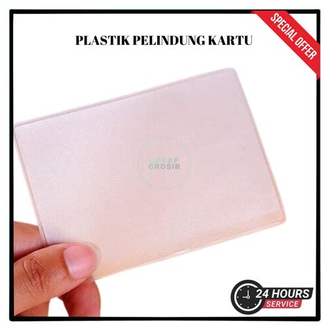 Jual Plastik Kartu Plastik Cover Pelindung Kartu Anti Gores Sim Ktp