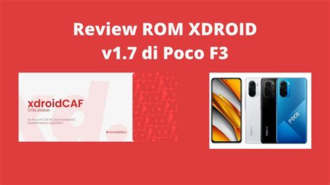 ROM CAF A11 PALING SIMPLE Review Xdroid V1 7 Di Poco F3 YouTube