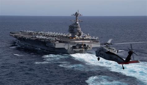 Alamak Amerika Kirim Kapal Induk Terkuatnya Uss Gerald R Ford Ke Mediterania Saat Pertempuran