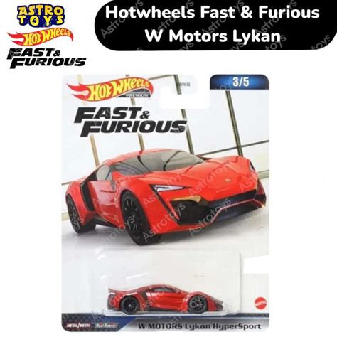 Jual Hot Wheels Premium Fast And Furious Collector Hnw W Motors Lykan Hypersport Di Seller