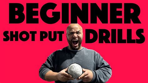 BEGINNER Shot Put Drills YouTube