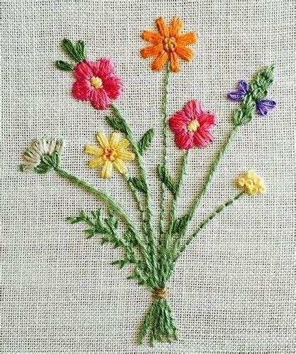 Pin By Donna Harris On Embroidery Embroidery Flowers Pattern