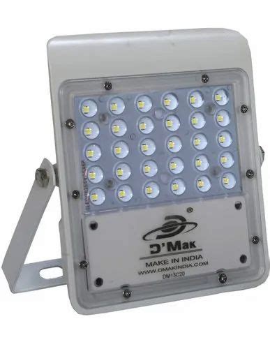 Pure White 30w Waterproof Led Lens Flood Light For Outdoor IP Rating