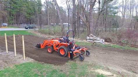 Kubota L2501 With Land Pride Power Rake