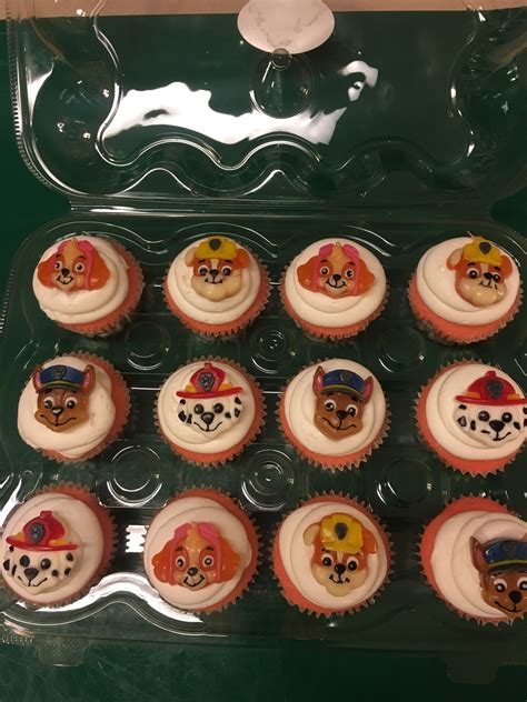 Paw Patrol Cupcakes Paw Patrol Cupcakes Cupcakes Desserts