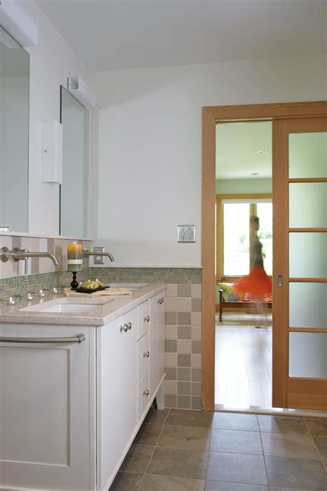 Bathroom Frosted Glass Interior Door