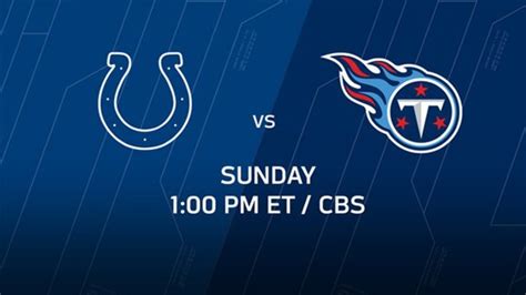 Week 7 Game Preview Titans Vs Colts