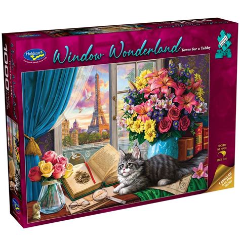 Holdson Puzzle Window Wonderland Pc Tower For A Tabby Holdson