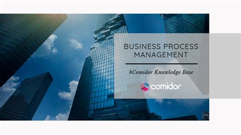 Business Process Management Platform Comidor Knowledge Base