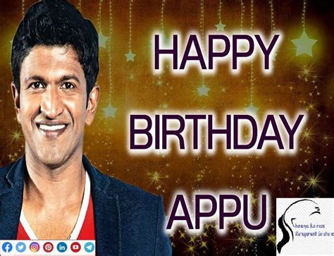 Happy Birthday Punith Rajkumar Sir Happy Birthday Happy Movie Posters