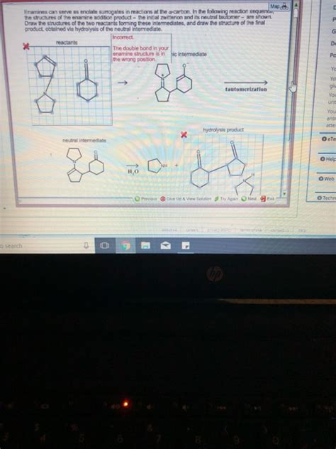 Solved Enamines Can Serve As Enolate Surrogates In Reactions Chegg