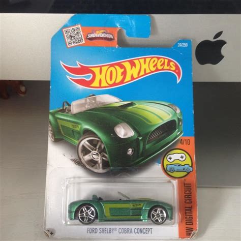 Hot Wheels Ford Shelby Cobra Concept Metalflake Green New Carousell