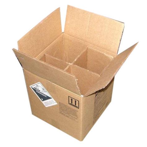 Brown 5 Ply Water Proof Optimum Load Carrying Capacity Corrugated Box