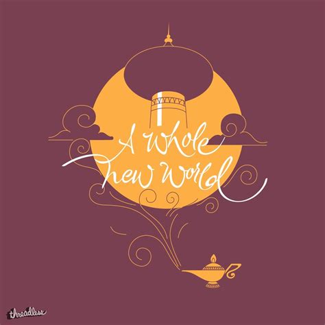 A Whole New World on Threadless | A whole new world, First animation ...