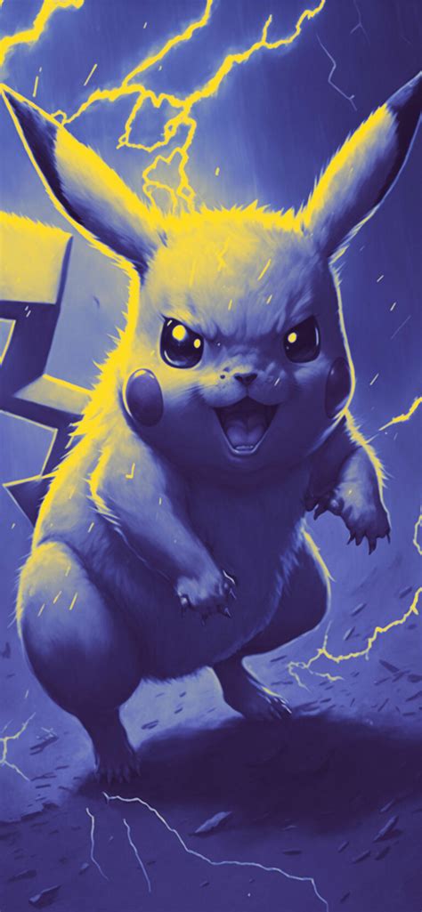 Pokémon Pikachu And Lightning Wallpapers Pikachu Wallpapers 4k