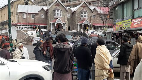 Today Muree Mallroad Live Weather Updates Murree Rush Crowd Live Video