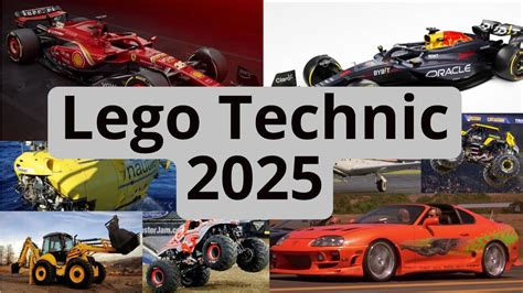 Lego Technic 2025 Przecieki Nieoficjalne Informacje YouTube