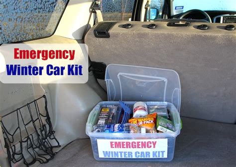 Winter Solutions - DIY Emergency Winter Car Kit - A Cowboy's Wife