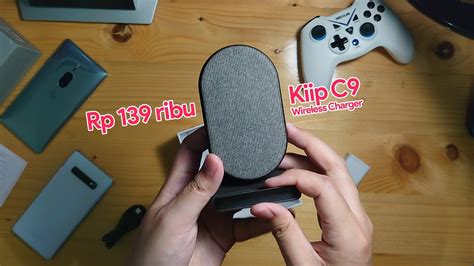 Unboxing Pertama Saya Dengan Kiip C Wireless Charger Docking Youtube