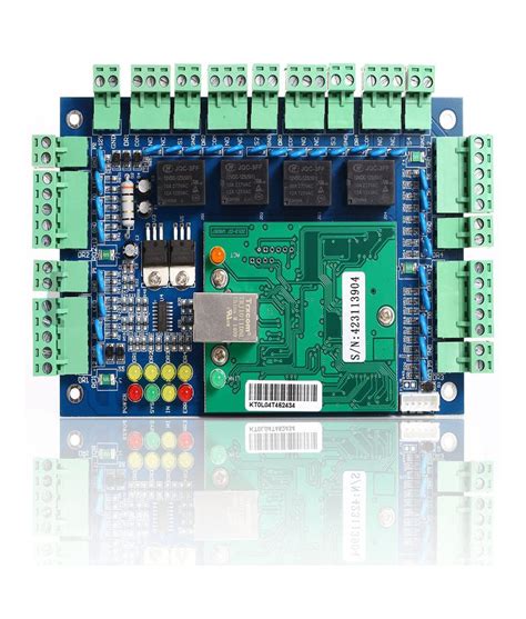 Professional Wiegand Bit Tcp Ip Network Access Control Board With