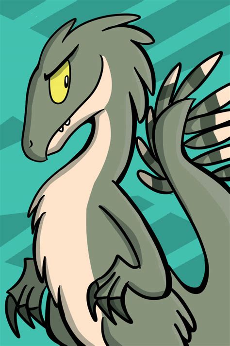 Fluffy The Utahraptor By Pickles 4 Nickles On Deviantart