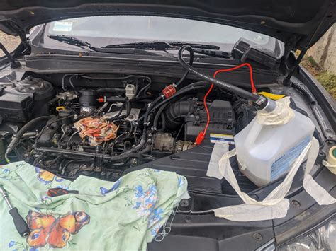 Мойка форсунок Санта фе 2 дизель 2012 — Hyundai Santa Fe (2G), 2,2 л ...
