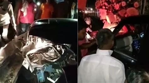 Indurikar Maharaj Accident कीर्तनासाठी जाताना इंदोरीकर महाराजांच्या