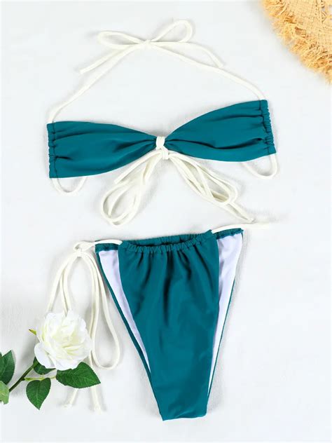 Tie Up String Micro Bikini Free Shipping