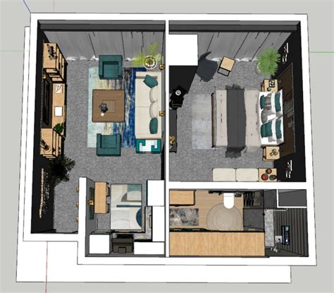 Build 3d sketchup interior models by Zunairafayyaz | Fiverr