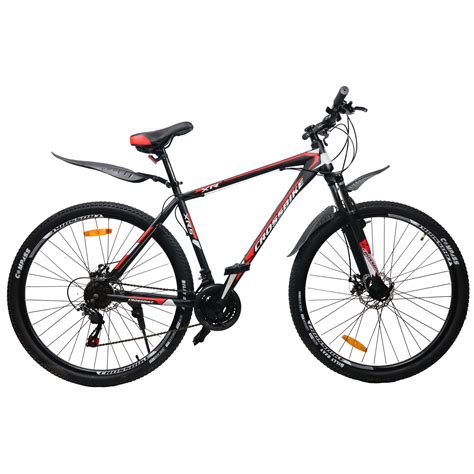 ᐉ Велосипед горный Cross RACER 29" 20" Черный/Красный (0341902c)