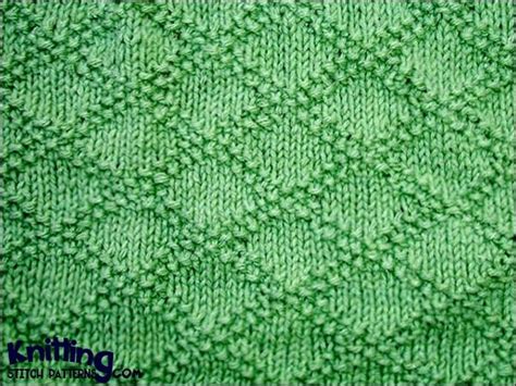 King Charles Brocade Knitting Stitch Patterns How To Purl Knit