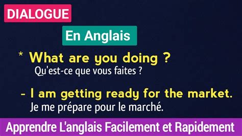 Dialogue En Anglais Apprendre L Anglais Facilement Et Rapidement