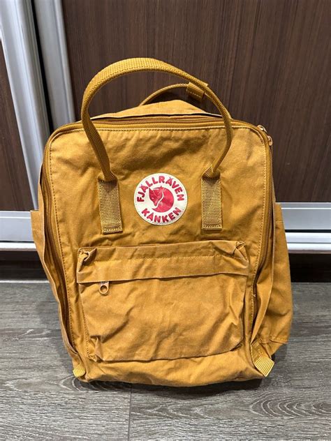 Authentic Fjallraven Kanken With Shoulder Pads Women S Fashion Bags And Wallets Backpacks On