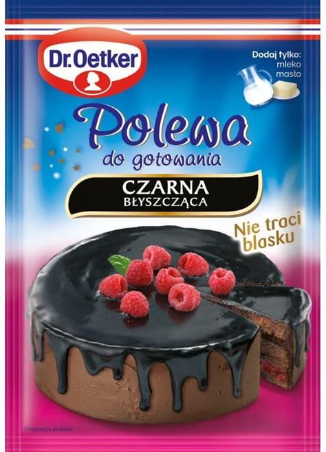 Innova Dr Oetker Polewa Do Gotowania Czarna Polewa G Ceny I Opinie