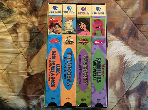 Pbs Kids, Kid Movies, Big Family, Elmo, Theodore, Vhs, Boxset, Musicals