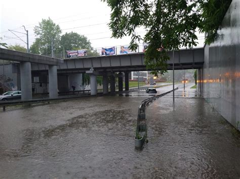 Burze I Ulewy Nad Polsk Rekordowe Opady W Wapienicy Bielsko Bia A