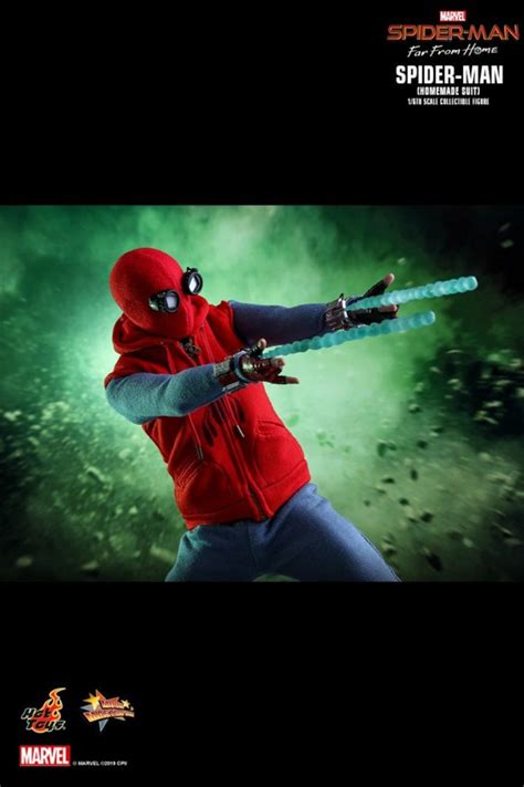 Колекційна фігура Spider man Homemade Suit DX Hot Toys арт