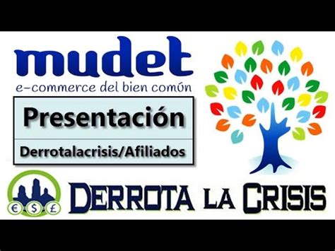 Presentación de Mudet El e comerce del Bien Comun Derrota la Crisis