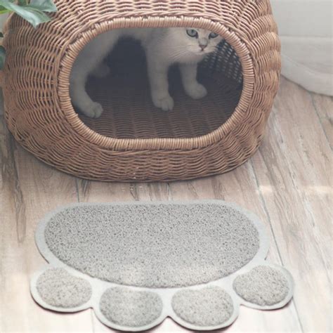 Pet Cat Toilet Mat Cat Litter Trapping Pads Cats C... – Grandado