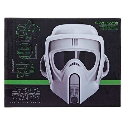 Star Wars The Black Series Scout Trooper Casco Electrónico Updown Juegos