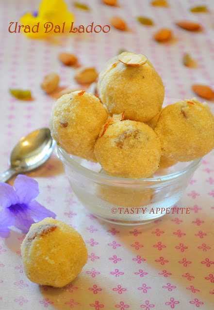 Ladoo Urad Dal Ladoo Tasty Appetite