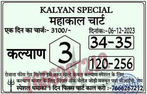 Matka Kalyan Chart,Matka Guessing Today,Matka Guessing 2, Kalyan ...