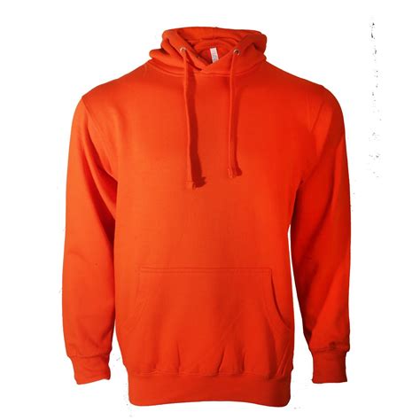 2001 Adults Comfort Hoodie 7 8 Oz Orange Color Af Apparels Usa